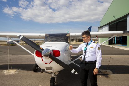 L’acadèmia lituana de vol BAA Training ocupa un dels hangars de l’aeroport d’Alguaire.