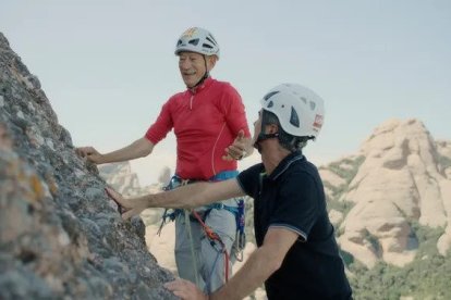 Jordi Pons va escalar fins a un 8.000 m i amb 90 anys encara escala.