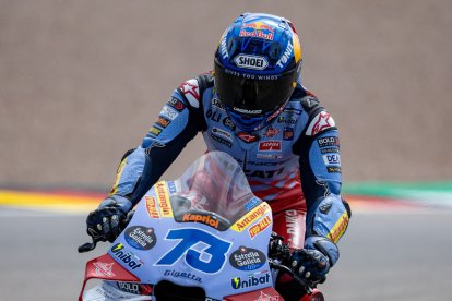 Àlex Márquez va firmar el quart millor temps en la primera jornada a Sachsenring.