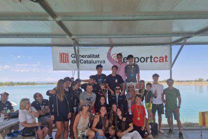 El Club Lleida Ski&Wake copa els podis al complex 2Llacs