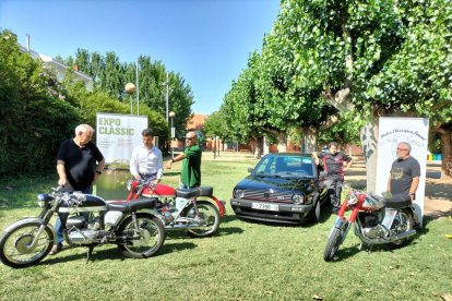 Presentació de la fira Expoclàssic al parc municipal de Mollerussa.