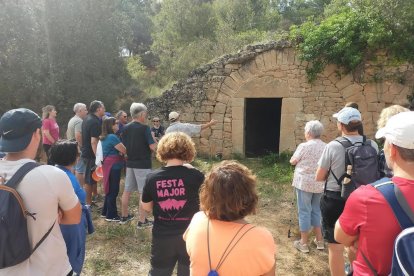 Una de les visites que s’han portat a terme pel territori.