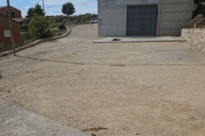 Un tram del carrer Assumpció que serà renovat.