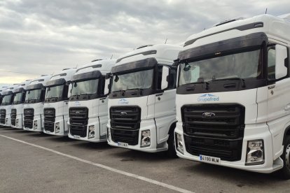 Els camions de la companyia han recorregut rutes tant nacionals com internacionals.