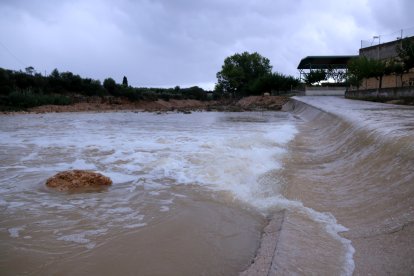 Pas tallat pel barranc de la Galera al municipi de Masdenverge (Montsià)