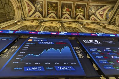 La borsa espanyola va baixar ahir el 2,9%, la caiguda més pronunciada des de mitjans de març del 2023