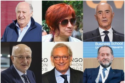 Amancio Ortega y su hija Sandra, Rafael del Pino, Juan Roig Alfonso e Isak Andik se sitúan como las cinco grandes fortunas españolas, según el ránking de la lista de 'Los 100 españoles más ricos' de Forbes España.