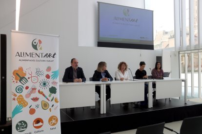 Presentació del projecte 'AlimentAR-T' al Museu Morera de Lleida.