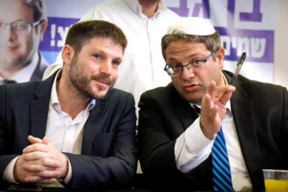 Ben-Gvir y Smotrich están detrás de las iniciativas más radicales. - CCMA