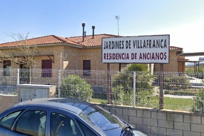 La residencia de ancianos Jardines de Villafranca, ubicada en la localidad zaragozana de Villafranca de Ebro.