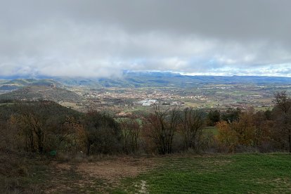 Vistes de Solsona des de la zona de Torregassa.