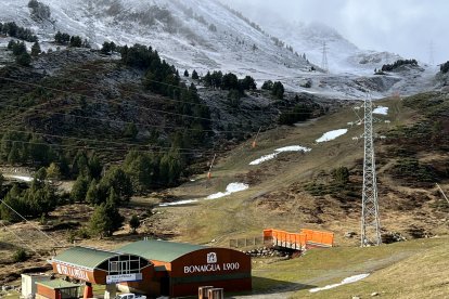 L'estació de Baqueira Beret a la zona de la Peülla, al Pallars Sobirà.