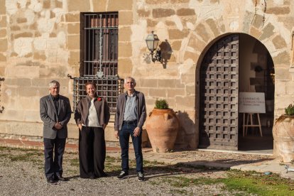 Echevarría, De Carandini i Usall es van trobar al castell de Raimat.