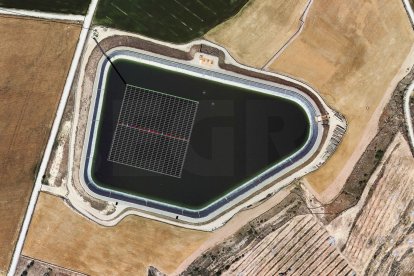 Així serà la primera planta solar flotant de Catalunya, al Segarra-Garrigues