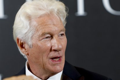 El actor estadounidense Richard Gere en un reciente acto público en Madrid.