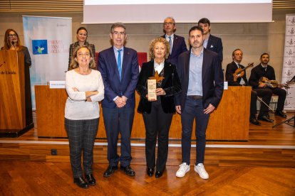 L'acte d'entrega dels Premis del Consell Social de la UdL .