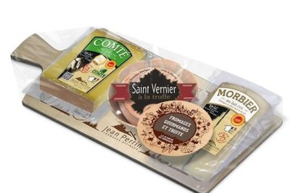 Tabla Morbier, Comté 12M y St Vernier 300 g.