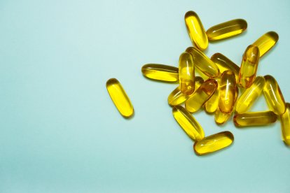 Capsulas de Omega-3.