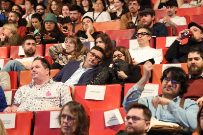 Públic assistent a la Llotja de Lleida a la inauguració de la 29 edició de l'Animac