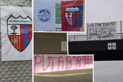 Alguns dels actes previs al derbi Borges - Juneda