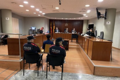 El acusado, en la primera sesión del juicio el pasado 13 de febrero. - SEGRE