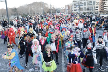 Un dels moments del Carnaval de l’any passat a la ciutat. - AMADO FORROLLA