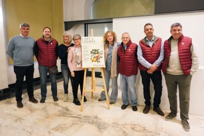 Presentación ayer de la segunda edición de ‘L’Art a l’Horta’. - PAERIA