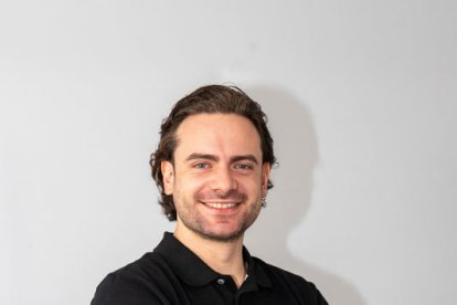 Tomás Slafer Savin, en la presentación con DAZN.