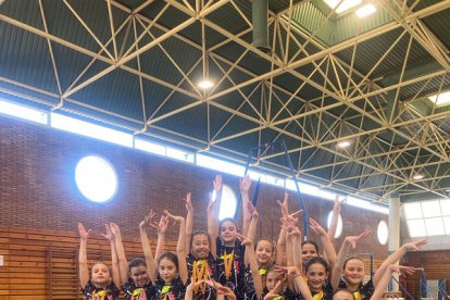 Unas 170 gimnastas se dan cita en Inefc
