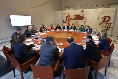 Una reunión del Consejo Ejecutivo del Govern.