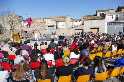 Uno de los espectáculos ofrecidos durante este fin de semana en el marco del Festaire de Bellcaire.