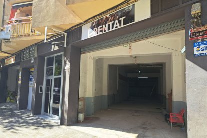 Vista del local que la comunidad Ibn Hazm está habilitando como oratorio en la avenida Alacant. - SCD
