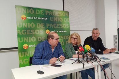 UP reclama medidas urgentes para garantizar el desarrollo de la próxima campaña. - J. MARTÍNEZ