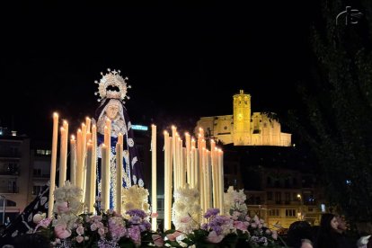 Imagen de la procesión del Viernes Santo. - RÀDIO BALAGUER