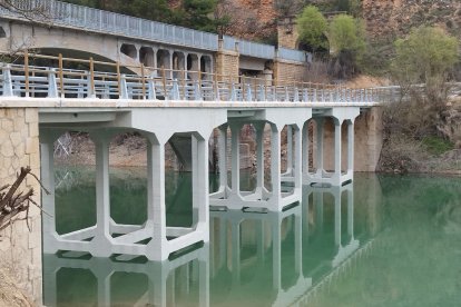 El Pont dels Palillos ha quedado reabierto al tráfico tras las obras para rehabilitarlo. - ACN