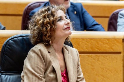 La ministra de Hacienda María Jesús Montero.