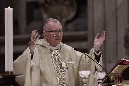 Pietro Parolin, uno de los candidatos a suceder a Francisco.