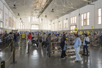 L’outlet estarà al Mercat del Pla fins demà diumenge. - INGRID BOSCH