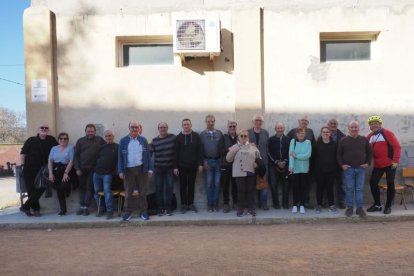 Membres del Club de Petanca d’Artesa de Segre. - CLUB DE PETANCA D’ARTESA DE SEGRE