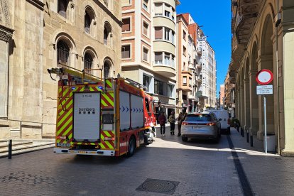Bombers, en una operació avui a Lleida