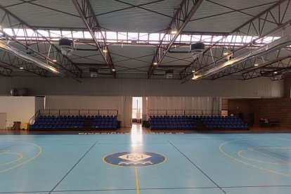 Las nuevas gradas del pabellón. - AJUNTAMENT DEL PALAU