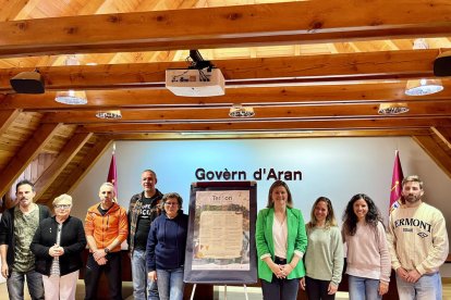 Presentació del festival TerSon, dijous passat a Vielha. - CONSELH GENERAU D’ARAN