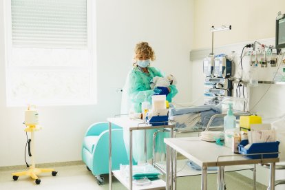 Imatge d’arxiu de l’àrea de Pediatria de l’Arnau de Vilanova. - ICSLLEIDA