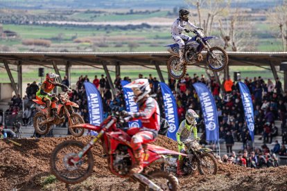 Una imatge de l’últim Campionat d’Espanya celebrat a Bellpuig el mes de març passat. - ROGER ROVIRA