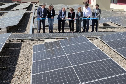 Inauguración del macroproyecto entre ATLAS Energía y la suiza Siegfried en Barberà del Vallès. - ATLAS ENERGÍA