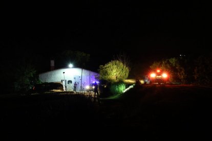Dimecres va morir un agricultor en una finca de Pla de Montsó. - AMADO FORROLLA