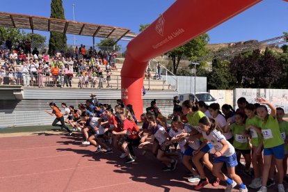 El momento de la salida de una de las pruebas. - AJUNTAMENT DE LLEIDA