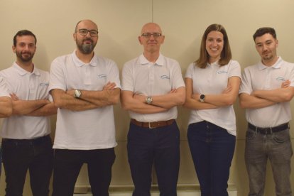 El equipo de Universal Smart Cooling, UniSCool, una compañía basada en la investigación hecha desde Lleida. UNISCOOL