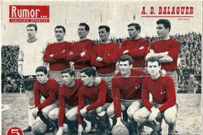 La primera i única vegada que el Balaguer es va enfrontar a la Unión Deportiva Lérida en el Camp d’Esports (temporada 64-65). Va perdre 2-0 quan encara aspirava a l’ascens a Segunda A.