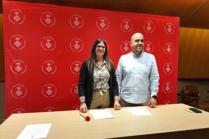 La alcaldesa, Lorena González y el edil de Urbanismo, Guifré Ricart. - E. FARNELL